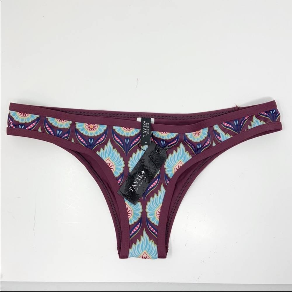 NWT Tavik Jayden Monaco Merlot biniki bottoms